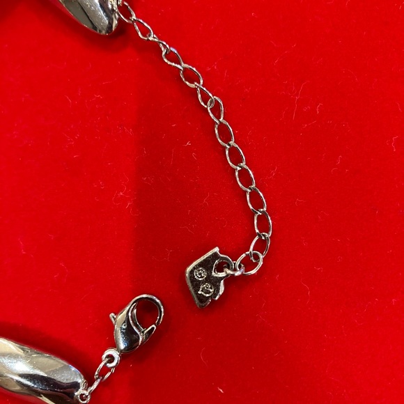 Swarovski Swan Signed Allegory Bracelet Blue & Purple Crystals - Picture 4 of 4